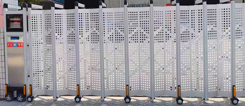 熱烈祝賀英龍智能電動平頭屏風門進駐佛山市佳盛業(yè)鋼管換件有限公司